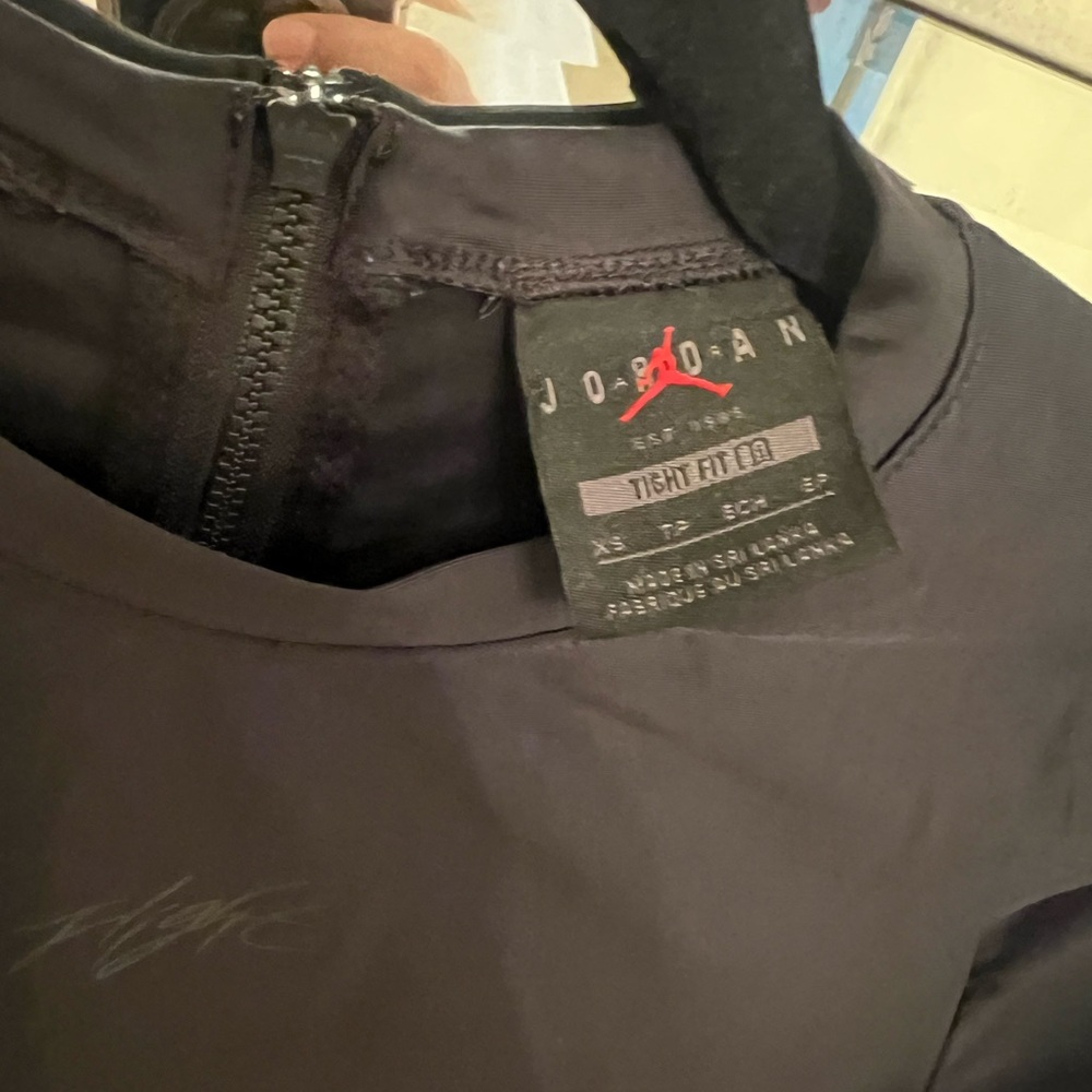 Jordan Charcoal Tight Fit Top